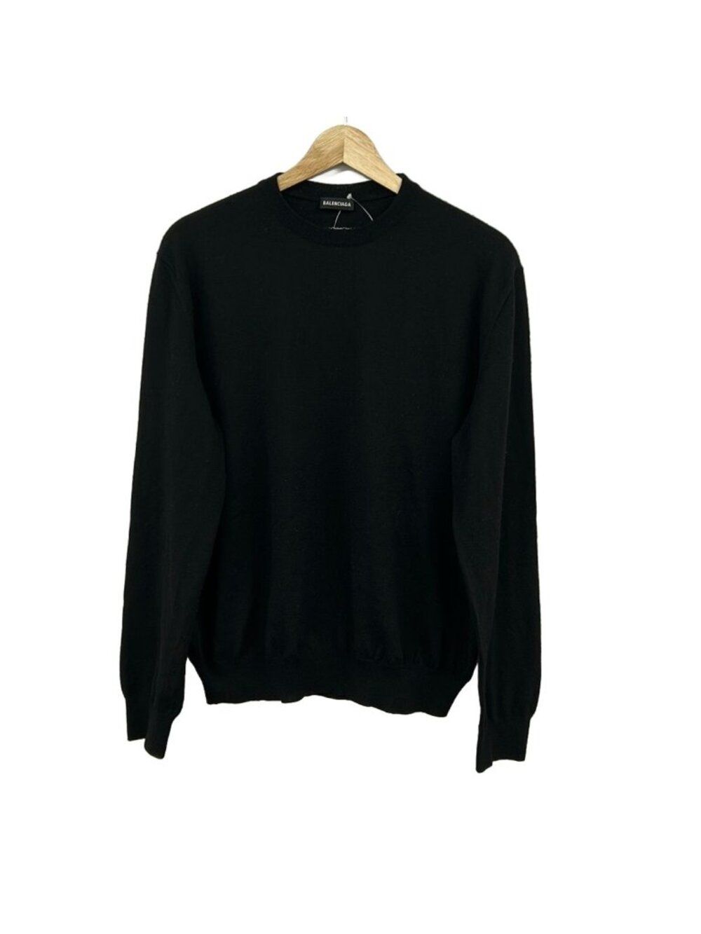Balenciaga Long Sleeve Sweater M Black
